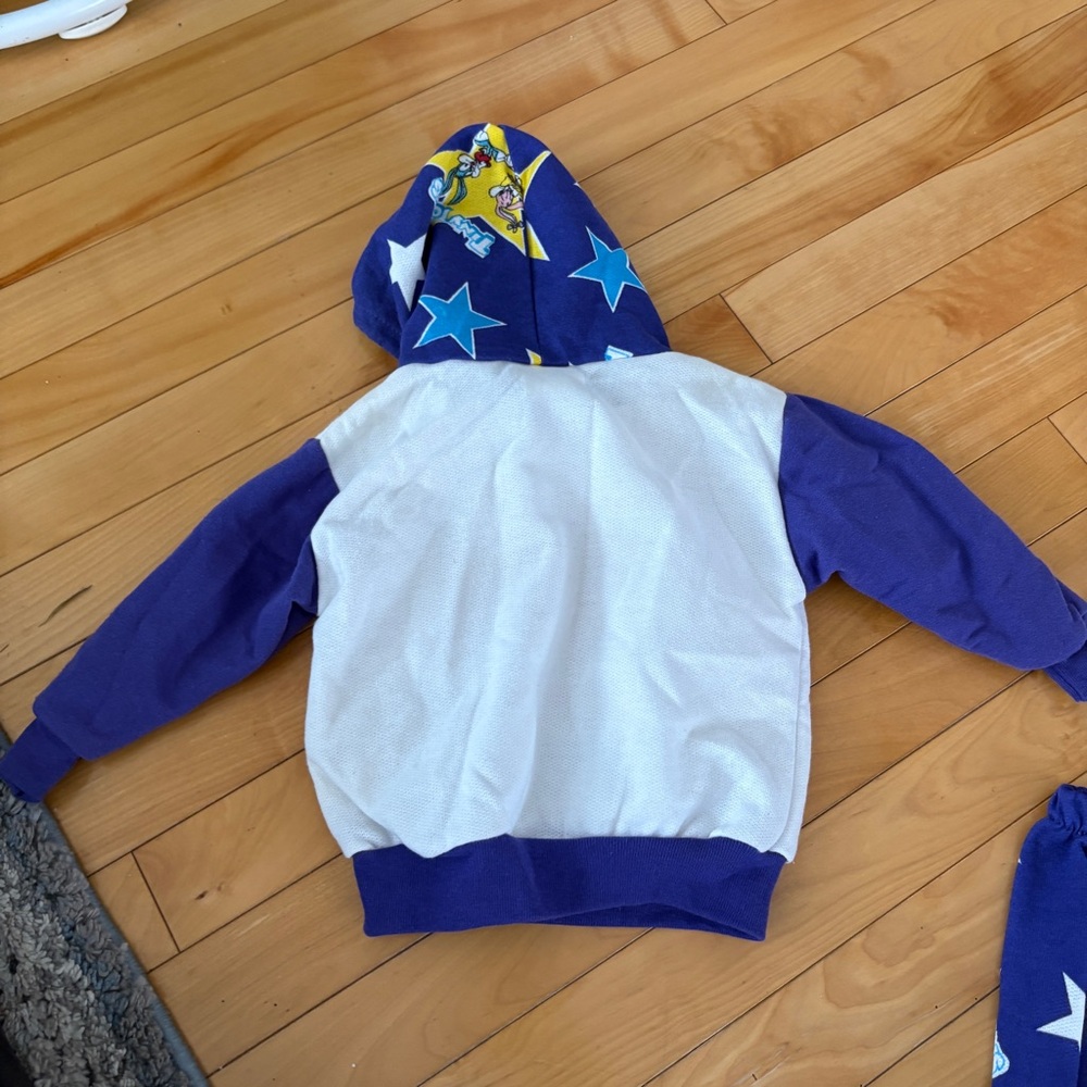 Vintage 1993 90’s Looney Tunes Baby Tracksuit Babs Bunny Purple Tiny Toons 24m - Picture 11 of 12